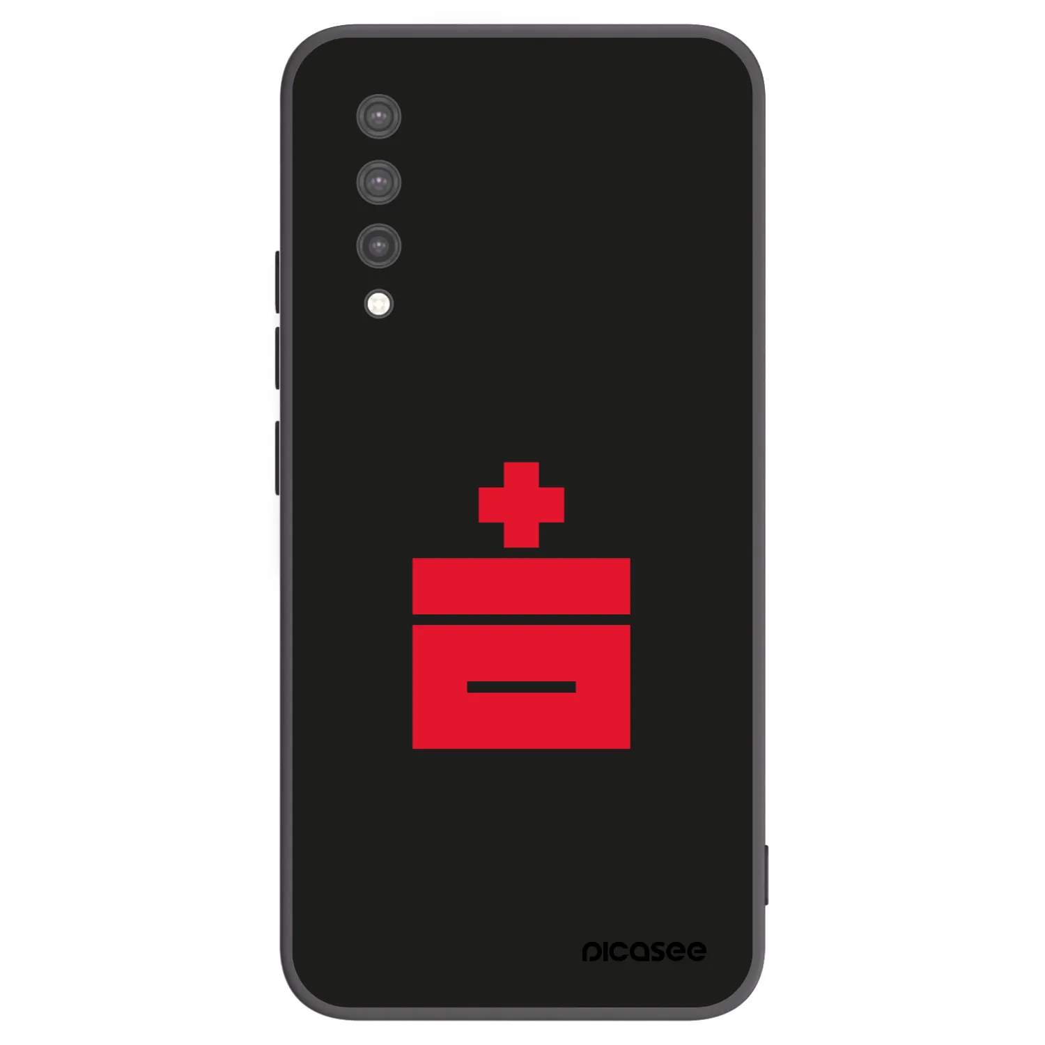 Picasee silikonový černý obal pro Xiaomi Mi 9 Lite - Le Plastenciaga