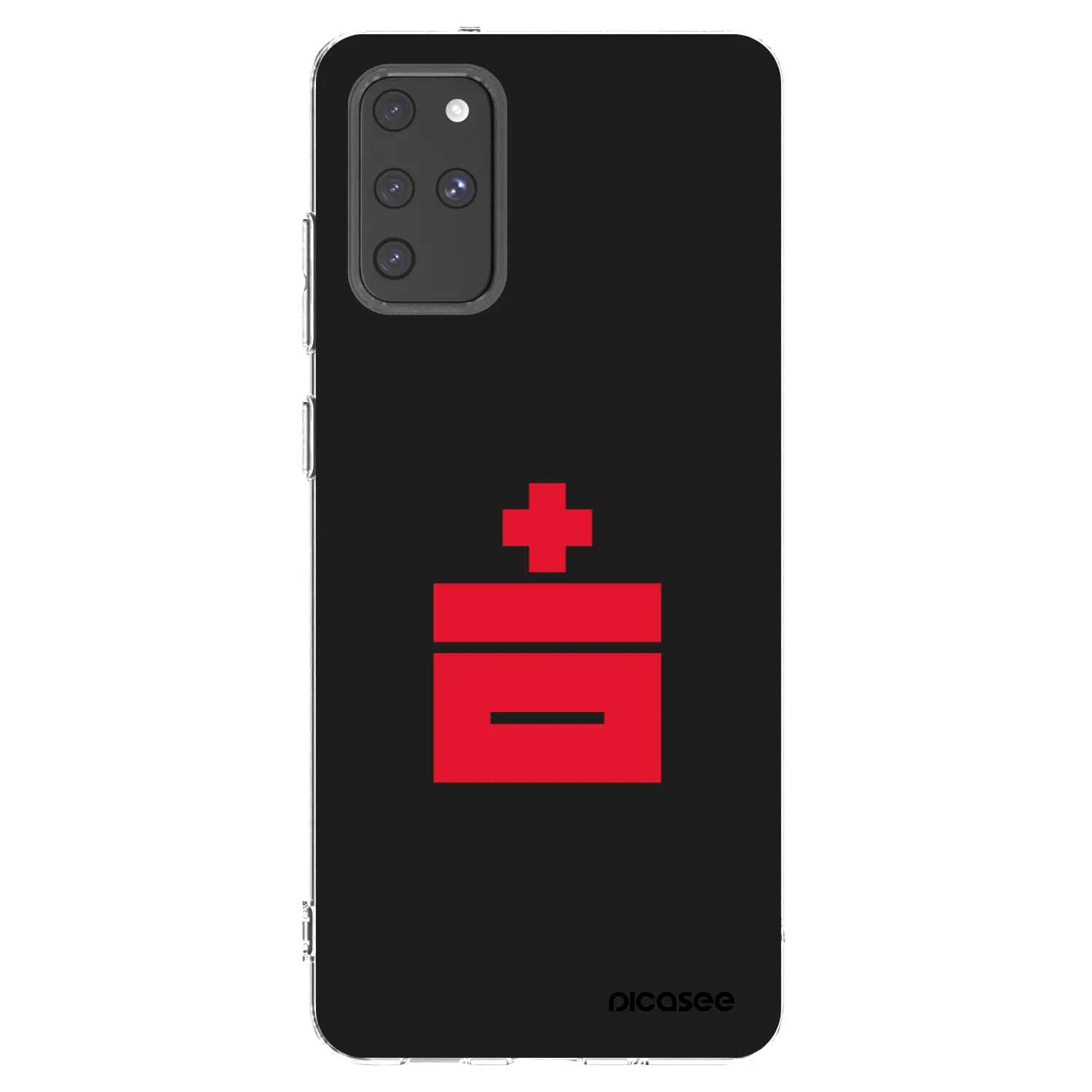 Picasee silikonový průhledný obal pro Samsung Galaxy S20+ G985F - Le Plastenciaga
