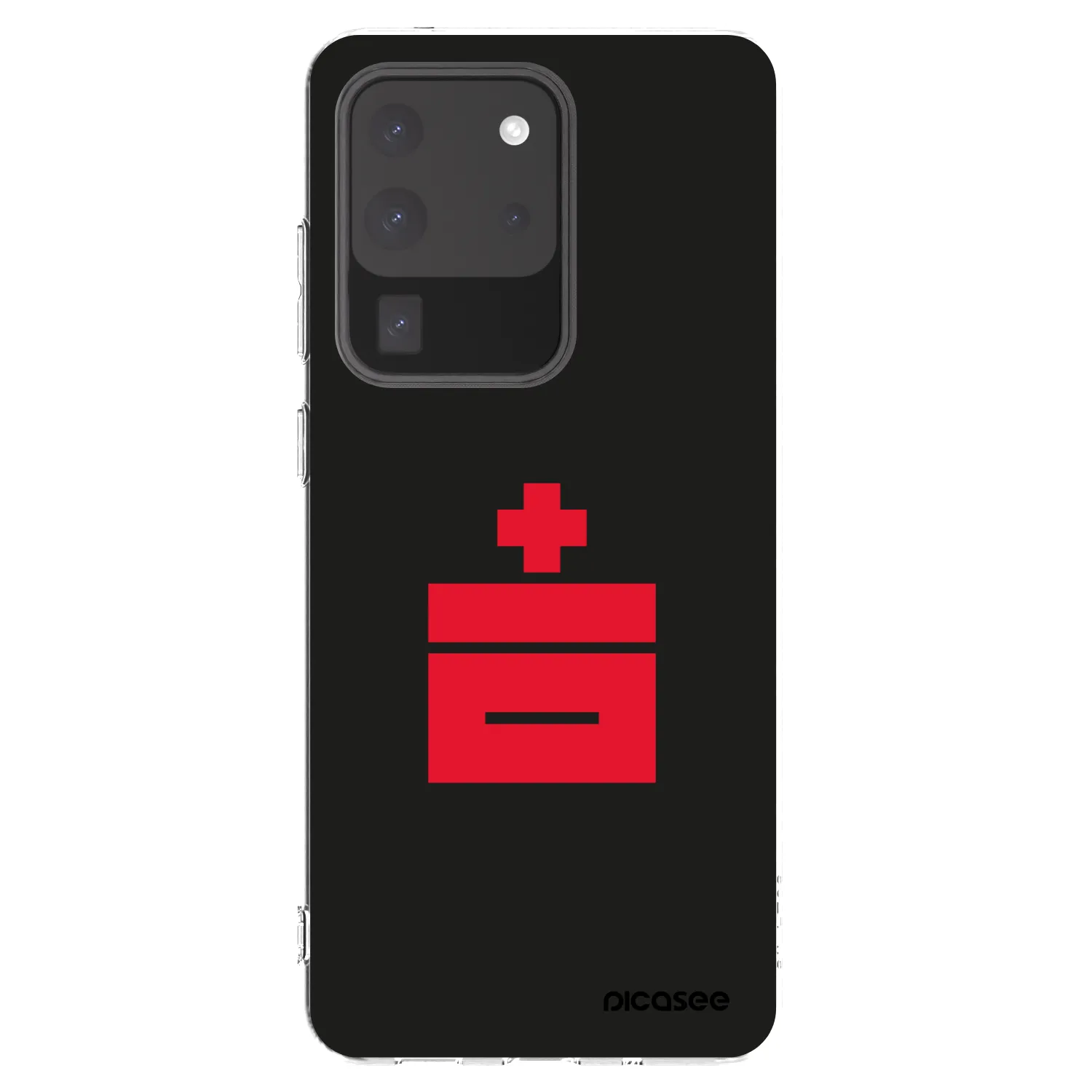 Picasee silikonový průhledný obal pro Samsung Galaxy S20 Ultra 5G G988F - Le Plastenciaga