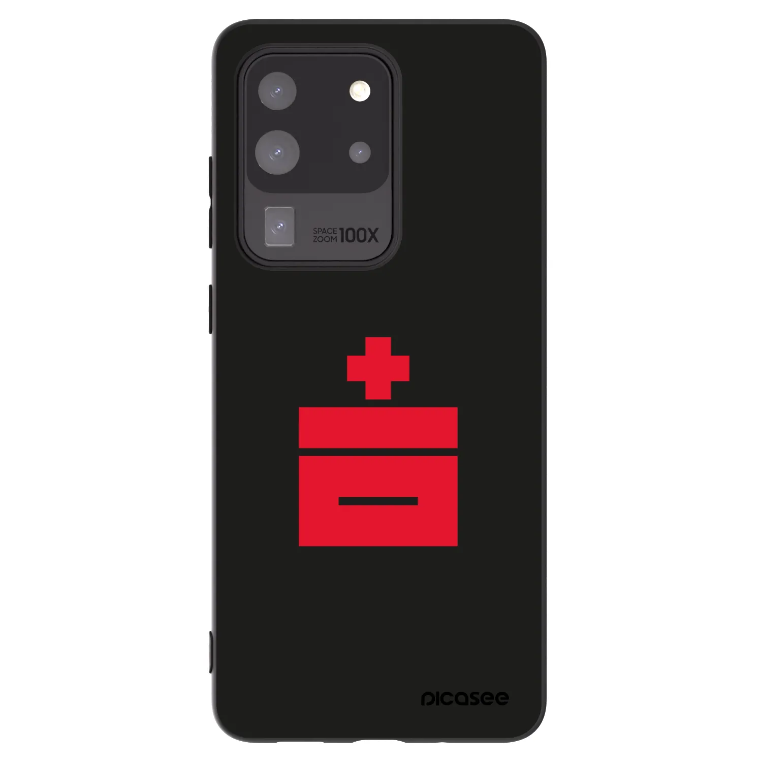 Picasee silikonový černý obal pro Samsung Galaxy S20 Ultra 5G G988F - Le Plastenciaga