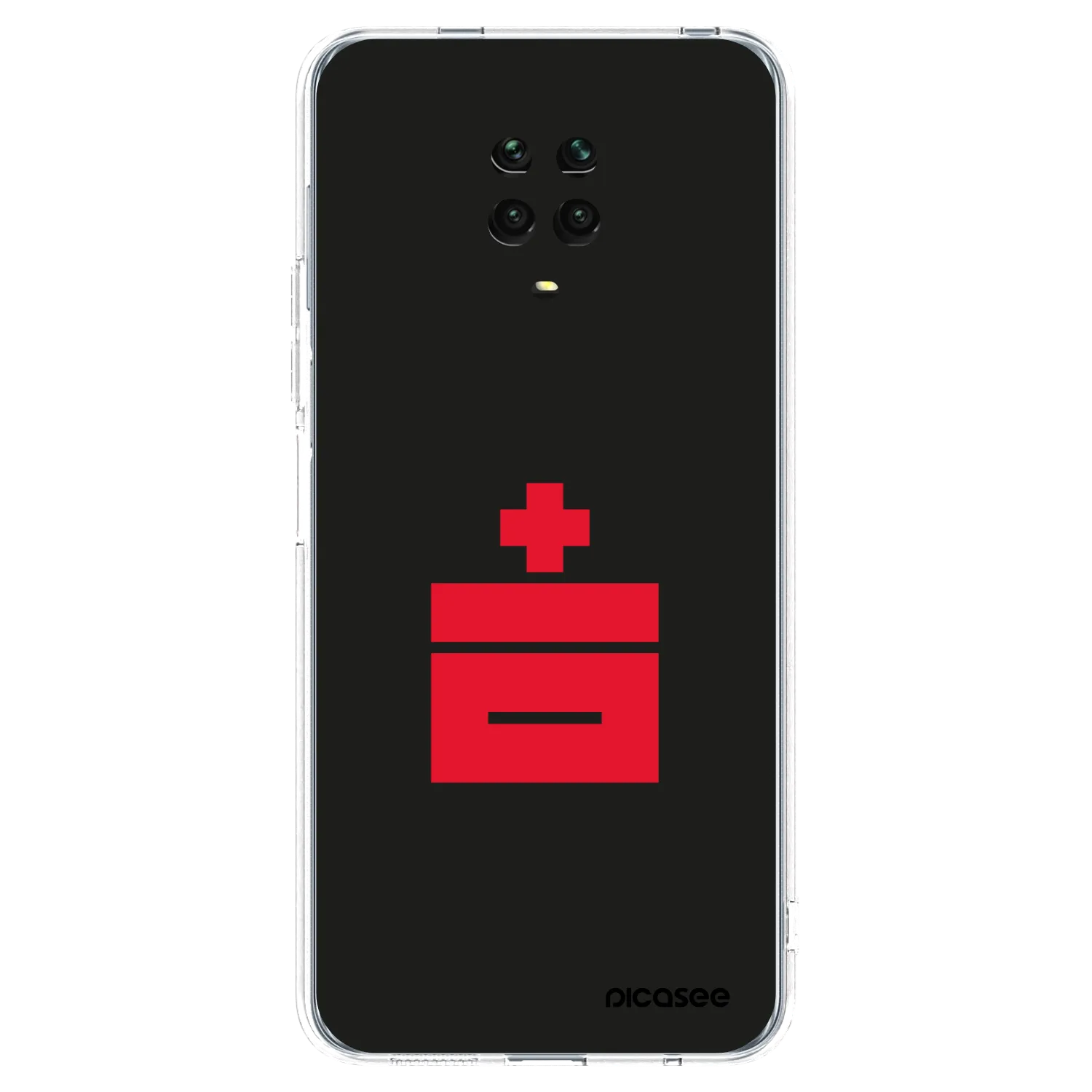 Picasee silikonový průhledný obal pro Xiaomi Redmi Note 9 Pro - Le Plastenciaga