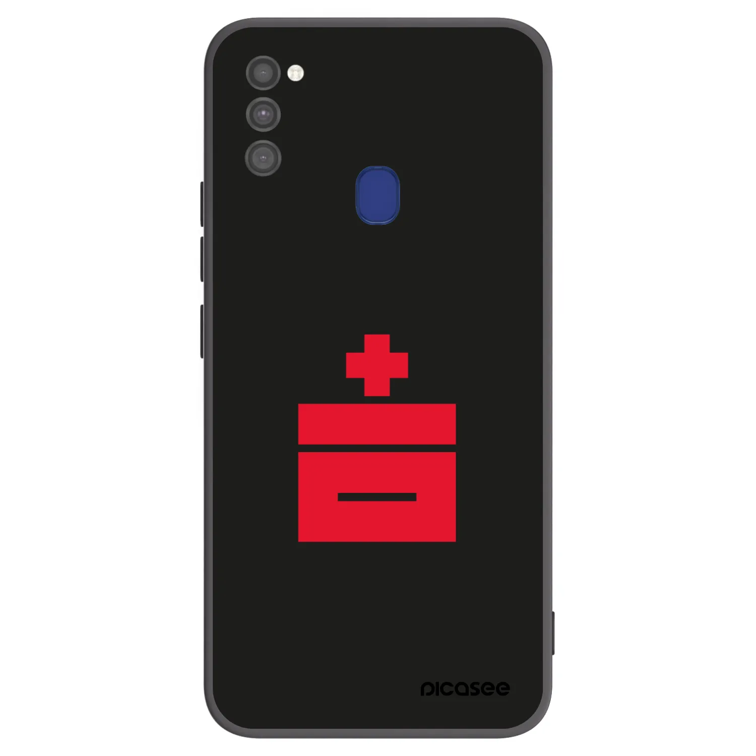 Picasee silikonový černý obal pro Samsung Galaxy M21 M215F - Le Plastenciaga