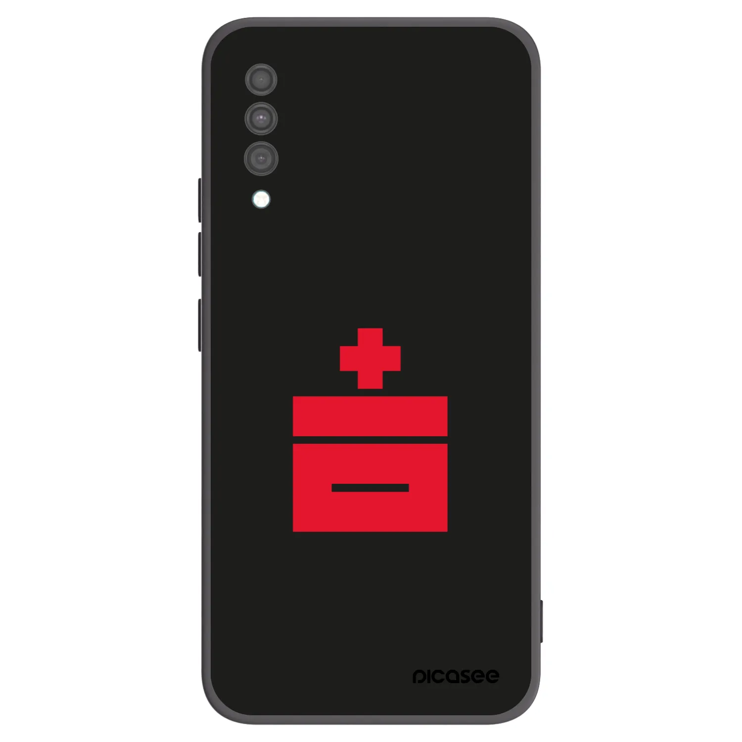 Picasee silikonový černý obal pro Samsung Galaxy A30s A307F - Le Plastenciaga