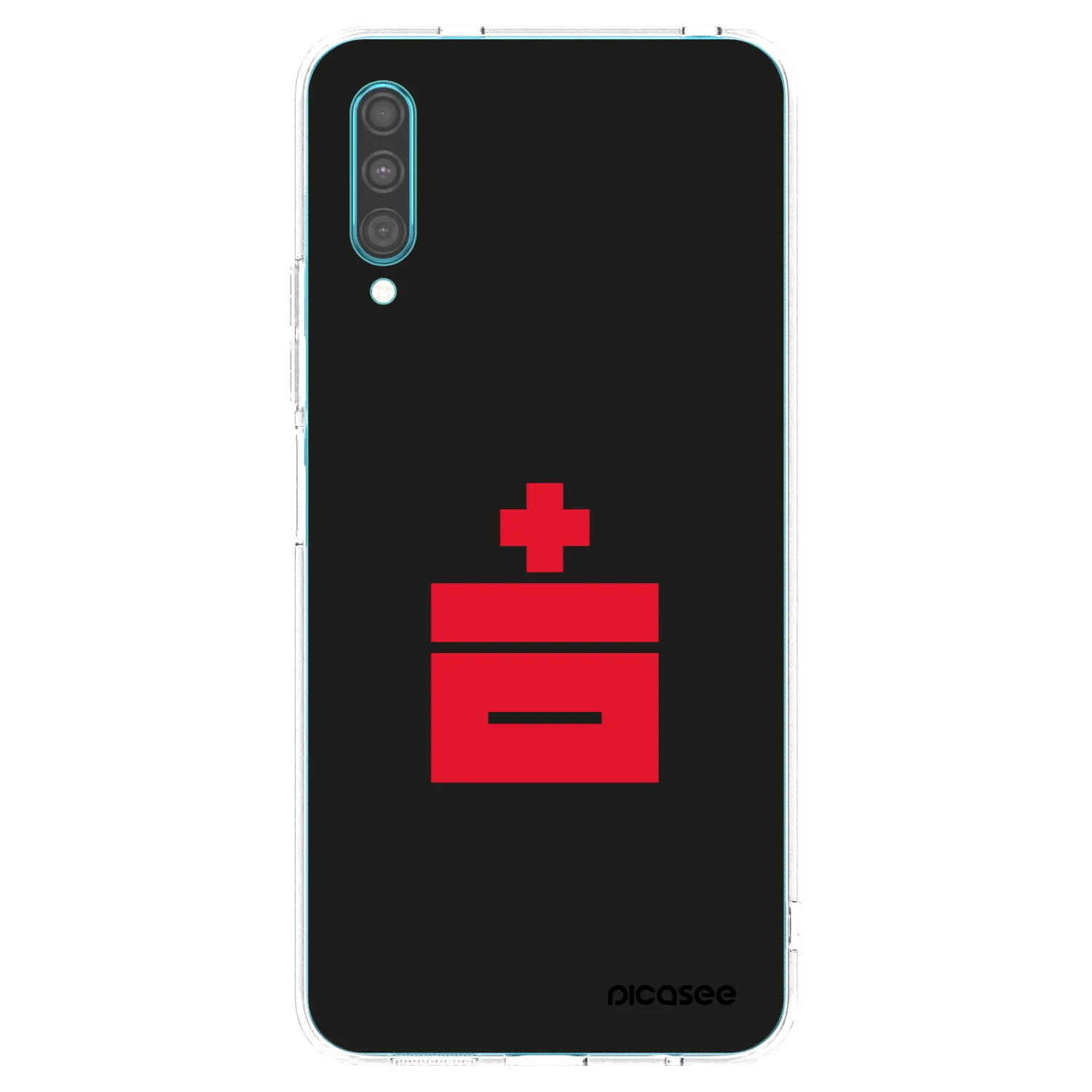 Picasee silikonový průhledný obal pro Samsung Galaxy A30s A307F - Le Plastenciaga