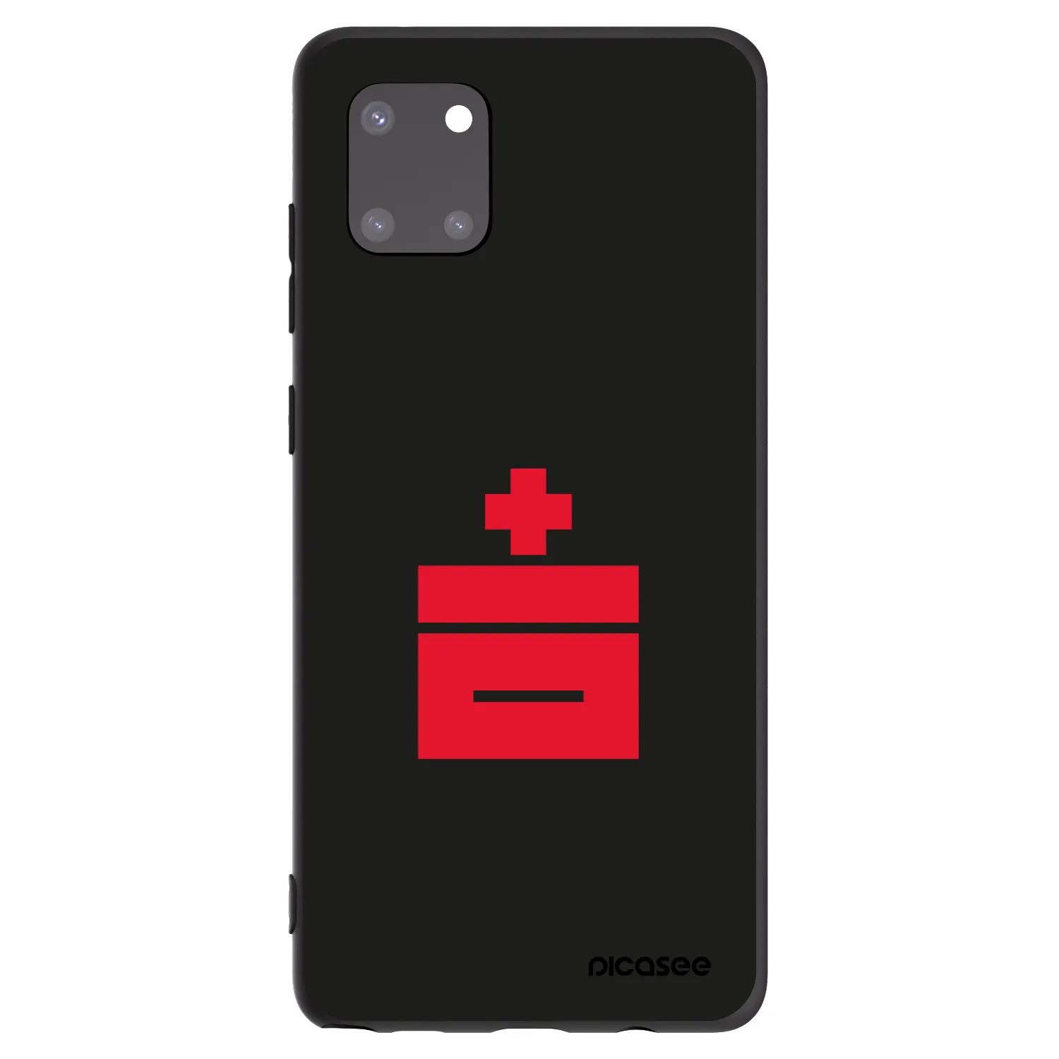 Picasee silikonový černý obal pro Samsung Galaxy Note 10 Lite N770F - Le Plastenciaga