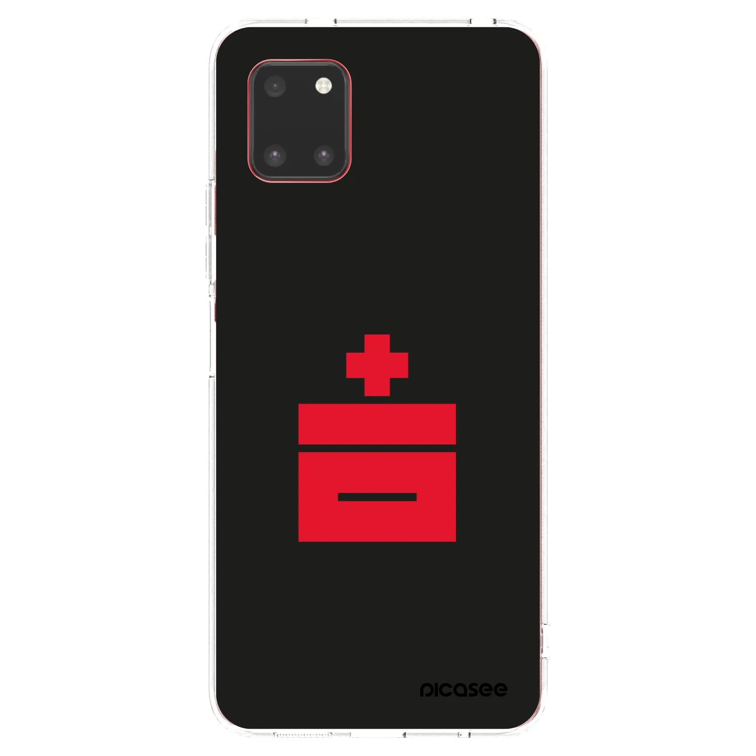 Picasee silikonový průhledný obal pro Samsung Galaxy Note 10 Lite N770F - Le Plastenciaga