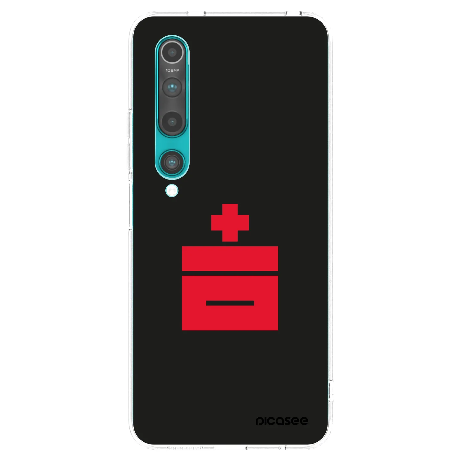 Picasee silikonový průhledný obal pro Xiaomi Mi 10 - Le Plastenciaga