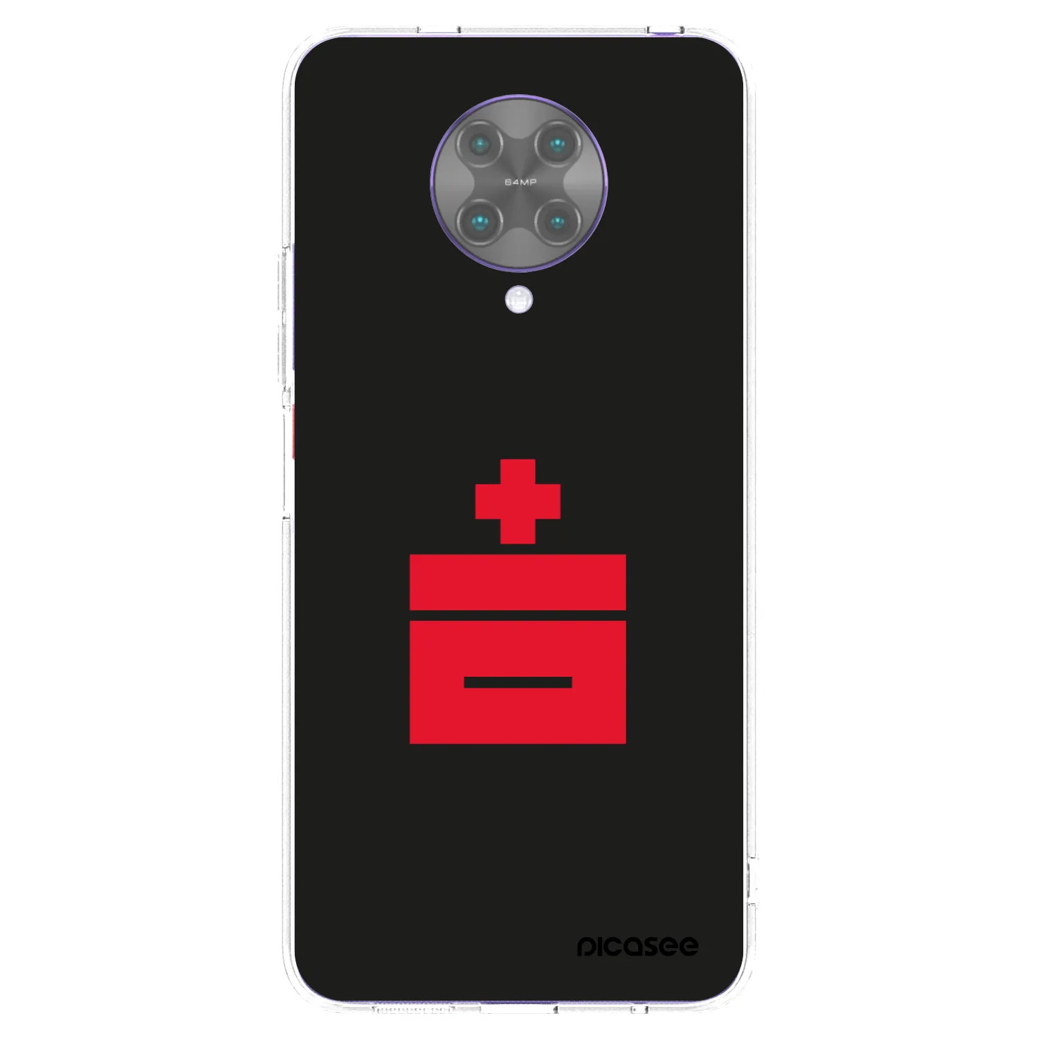 Picasee silikonový průhledný obal pro Xiaomi Poco F2 Pro - Le Plastenciaga