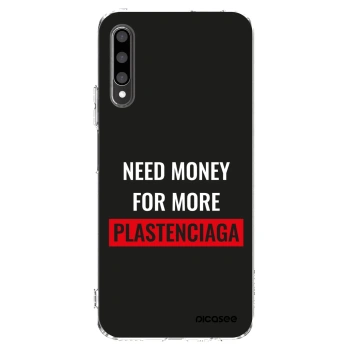 Picasee silikonový průhledný obal pro Honor 9X Pro - More PLASTENCIAGA