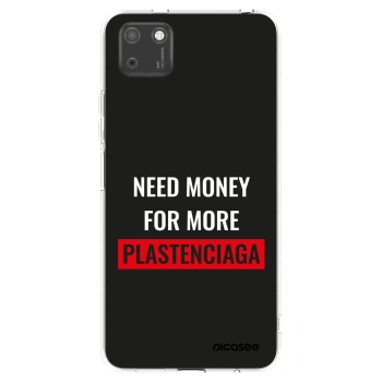 Picasee silikonový průhledný obal pro Huawei Y5P - More PLASTENCIAGA