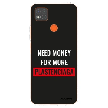 Picasee silikonový průhledný obal pro Xiaomi Redmi 9C - More PLASTENCIAGA