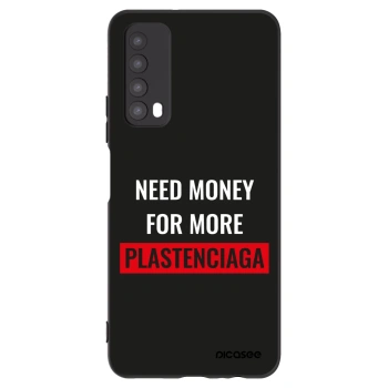 Picasee silikonový černý obal pro Huawei P Smart 2021 - More PLASTENCIAGA