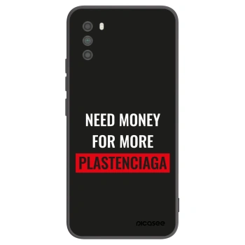 Picasee silikonový černý obal pro Xiaomi Poco M3 - More PLASTENCIAGA