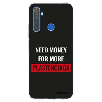 Picasee silikonový průhledný obal pro Realme 5 - More PLASTENCIAGA