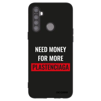 Picasee silikonový černý obal pro Realme 5 - More PLASTENCIAGA