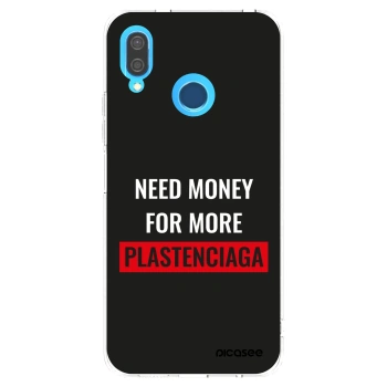 Picasee silikonový průhledný obal pro Huawei P20 Lite - More PLASTENCIAGA