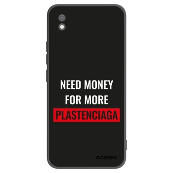 Picasee silikonový černý obal pro Xiaomi Redmi 9AT - More PLASTENCIAGA