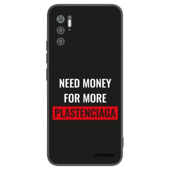 Picasee silikonový černý obal pro Xiaomi Poco M3 Pro 5G - More PLASTENCIAGA