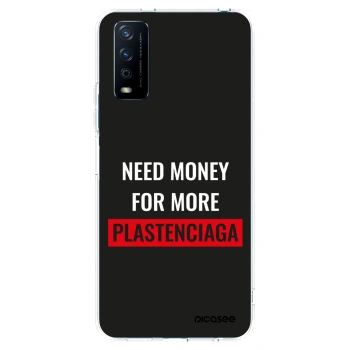 Picasee silikonový průhledný obal pro Vivo Y11s - More PLASTENCIAGA