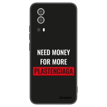 Picasee silikonový černý obal pro Vivo Y72 5G - More PLASTENCIAGA