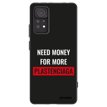 Picasee silikonový černý obal pro Xiaomi Redmi Note 11 Pro - More PLASTENCIAGA