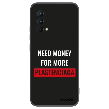 Picasee silikonový černý obal pro Realme GT Master Edition 5G - More PLASTENCIAGA