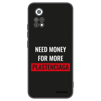 Picasee silikonový černý obal pro Xiaomi Poco X4 Pro 5G - More PLASTENCIAGA
