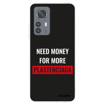 Picasee silikonový průhledný obal pro Xiaomi 12 Pro - More PLASTENCIAGA