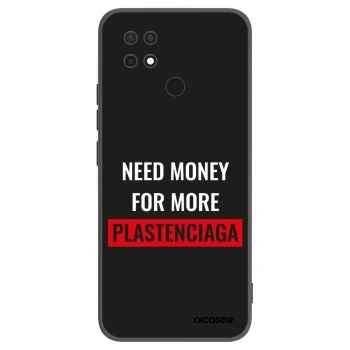 Picasee silikonový černý obal pro Xiaomi Redmi 10C - More PLASTENCIAGA