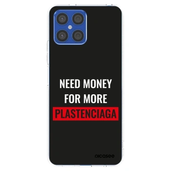 Picasee silikonový průhledný obal pro Honor X8 4G - More PLASTENCIAGA