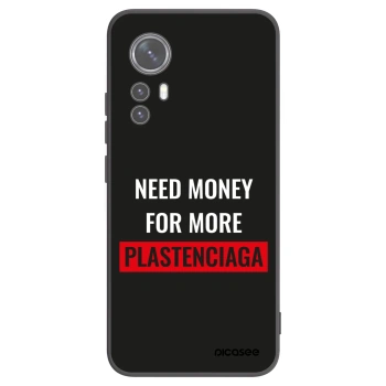 Picasee silikonový černý obal pro Xiaomi 12X - More PLASTENCIAGA
