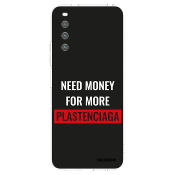 Picasee silikonový průhledný obal pro Sony Xperia 10 IV 5G - More PLASTENCIAGA