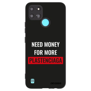 Picasee silikonový černý obal pro Realme C21Y - More PLASTENCIAGA