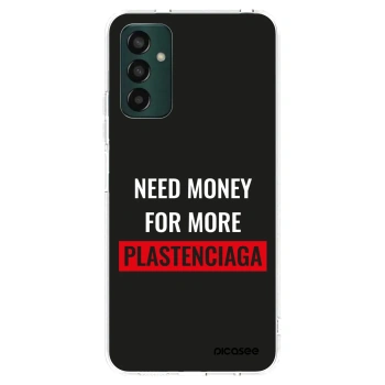 Picasee silikonový průhledný obal pro Samsung Galaxy M13 M135F - More PLASTENCIAGA