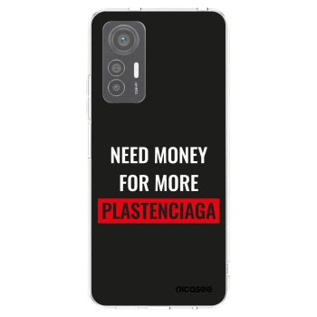 Picasee silikonový průhledný obal pro Xiaomi 12 Lite - More PLASTENCIAGA
