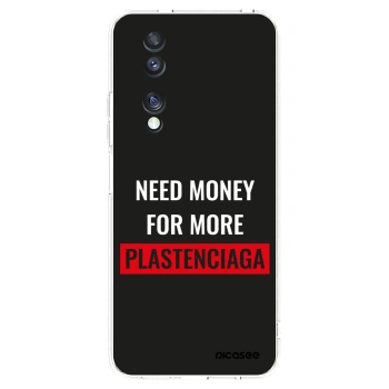 Picasee silikonový průhledný obal pro Honor 70 - More PLASTENCIAGA
