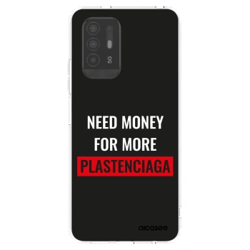 Picasee silikonový průhledný obal pro OPPO A94 5G - More PLASTENCIAGA