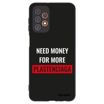 Picasee silikonový černý obal pro Samsung Galaxy A23 A236B 5G - More PLASTENCIAGA