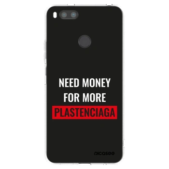 Picasee silikonový průhledný obal pro Xiaomi Redmi A1 - More PLASTENCIAGA