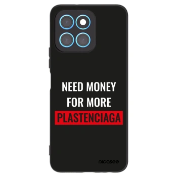 Picasee silikonový černý obal pro Honor X8 5G - More PLASTENCIAGA