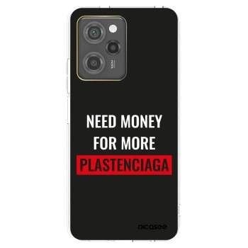 Picasee silikonový průhledný obal pro Xiaomi Poco X5 Pro - More PLASTENCIAGA