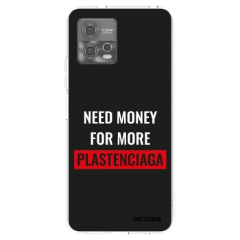 Picasee silikonový průhledný obal pro Motorola Moto G72 - More PLASTENCIAGA