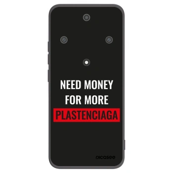 Picasee silikonový černý obal pro Honor Magic5 Lite 5G - More PLASTENCIAGA