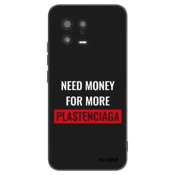 Picasee silikonový černý obal pro Xiaomi 13 - More PLASTENCIAGA