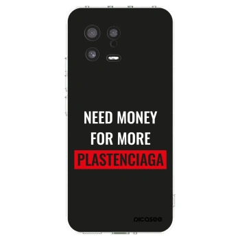 Picasee silikonový průhledný obal pro Xiaomi 13 - More PLASTENCIAGA
