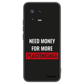Picasee silikonový černý obal pro Xiaomi 13 Pro - More PLASTENCIAGA