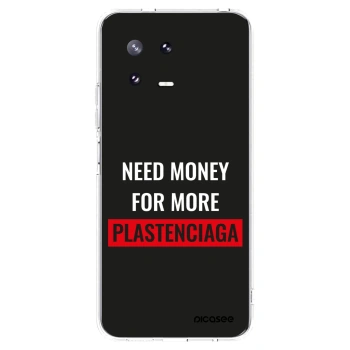 Picasee silikonový průhledný obal pro Xiaomi 13 Pro - More PLASTENCIAGA