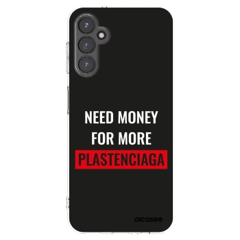 Picasee silikonový průhledný obal pro Samsung Galaxy A14 5G A146P - More PLASTENCIAGA