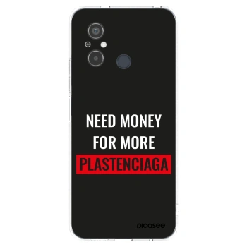Picasee silikonový průhledný obal pro Xiaomi Redmi 12C - More PLASTENCIAGA