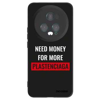Picasee silikonový černý obal pro Honor Magic5 Pro - More PLASTENCIAGA